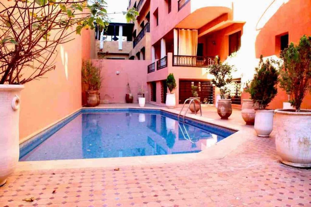 Cosy Appartement Au Coeur De Gueliz Marakeş Dış mekan fotoğraf